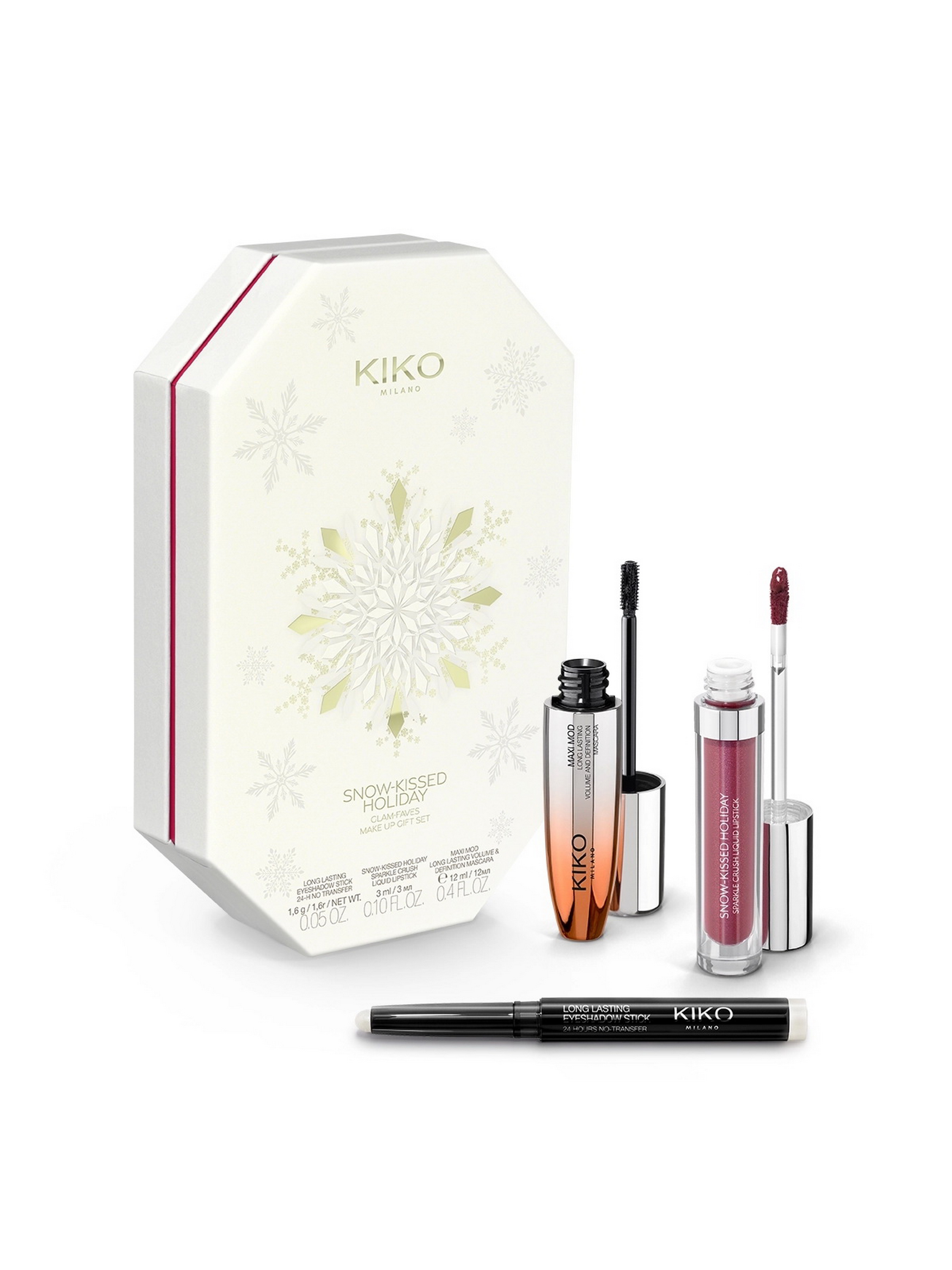 Набір для макіяжу Snow-Kissed Holiday Kiko Milano