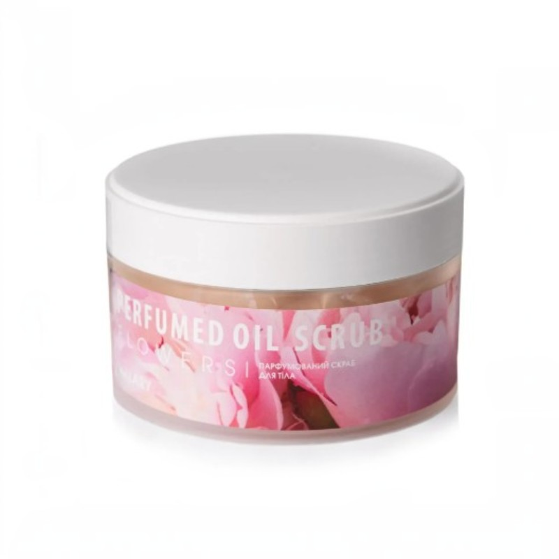 Скраб для тіла парфумований Hillary Perfumed Oil Scrub Flowers, 200 г